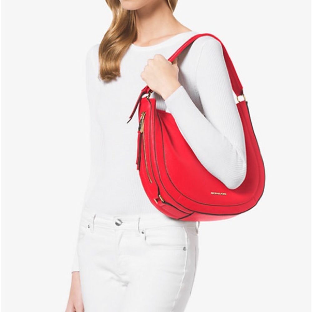 MICHAEL KORS | NWOT | Medium Shoulder Bag (Red)
